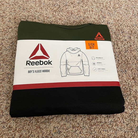 Reebok Other - Boys Reebok fleece hoodie size small 6/7